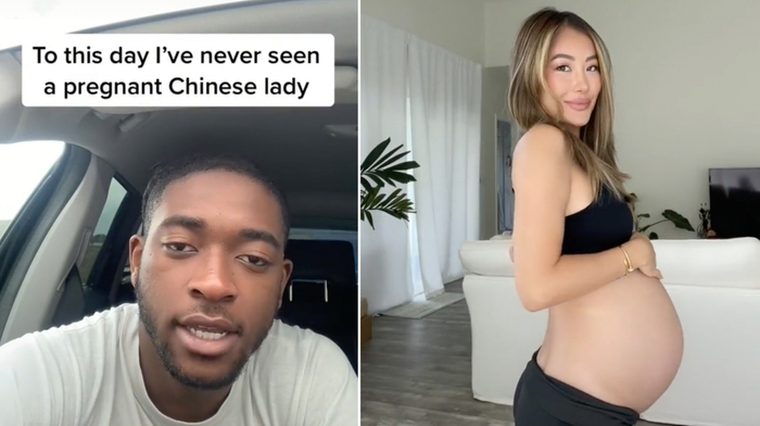 Black Pregnant Porn Submissive - Never Seen A Pregnant Asian Woman | Know Your Meme