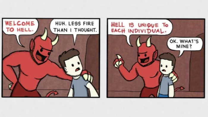 Welcome To Hell Exploitable Webcomic Know Your Meme