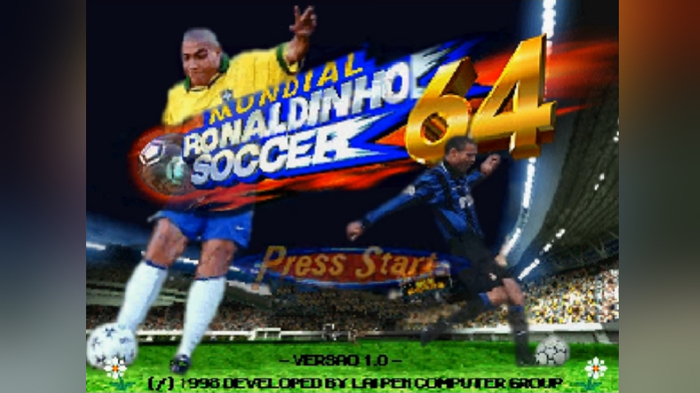 Mundial Ronaldinho Soccer 64 Opening Know Your Meme