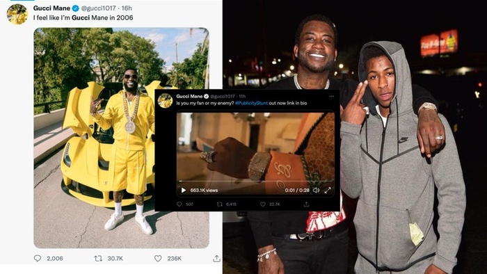 Escalating Gucci Mane And NBA Youngboy Beef Inspires Memes As Internet  People Ponder How It Felt To Be Gucci Mane In 2006 | Know Your Meme