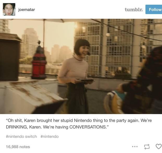 underordnet affjedring klynke Nintendo Switch Karen | Know Your Meme