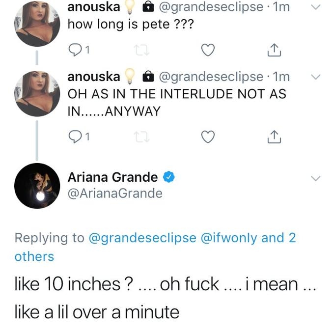 Ariana Grande Porn Dick - Big Dick Energy / BDE | Know Your Meme