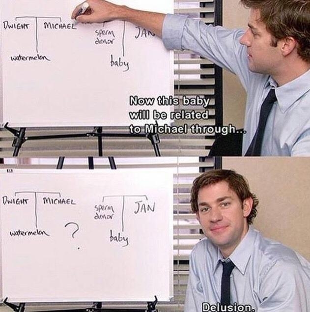 Jim Halpert Pointing to Whiteboard | Know Your Meme