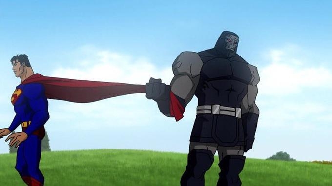Darkseid Pulling Superman's Cape | Know Your Meme