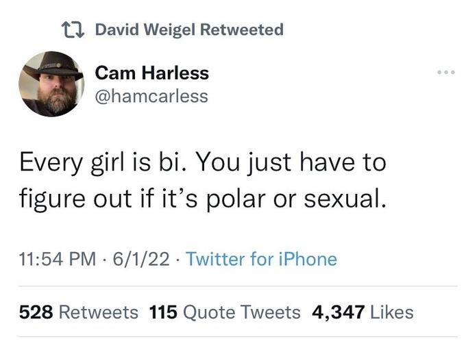 Bisexual Sex Memes - Every Woman Is Bi. You Just Need To Find Out If It's Polar Or Sexual | Know  Your Meme