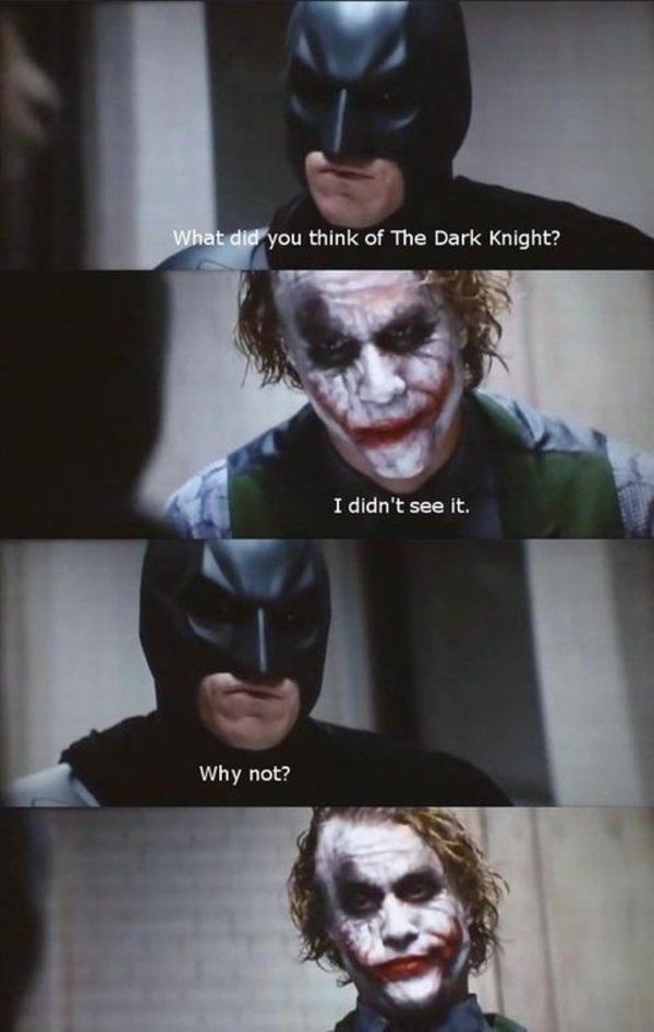 Dark Knight 4 Pane | Know Your Meme