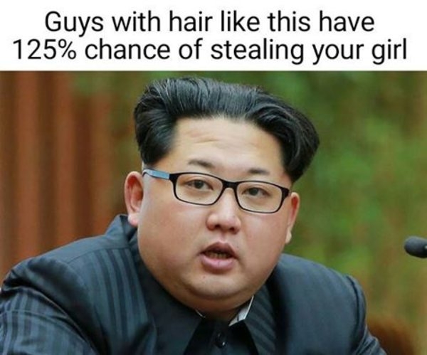 Guys With Hair Like This Have a 125% Chance of Stealing Your Girl | Know  Your Meme