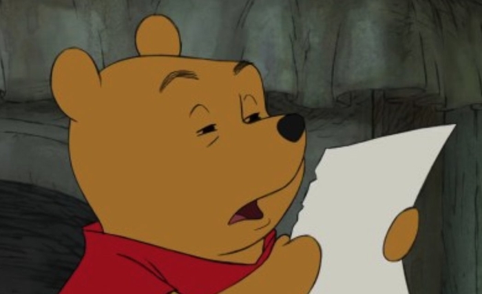 Winnie the Pooh Reading | Know Your Meme
