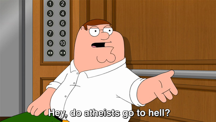 Hey, Do Atheists Go to Hell | Know Your Meme