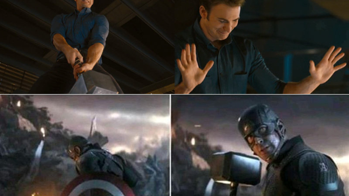 udvikling duft Lao Captain America Lifting Mjölnir | Know Your Meme