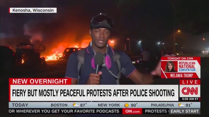 CNN "Fiery But Mostly Peaceful Protests" Parodies | Know Your Meme