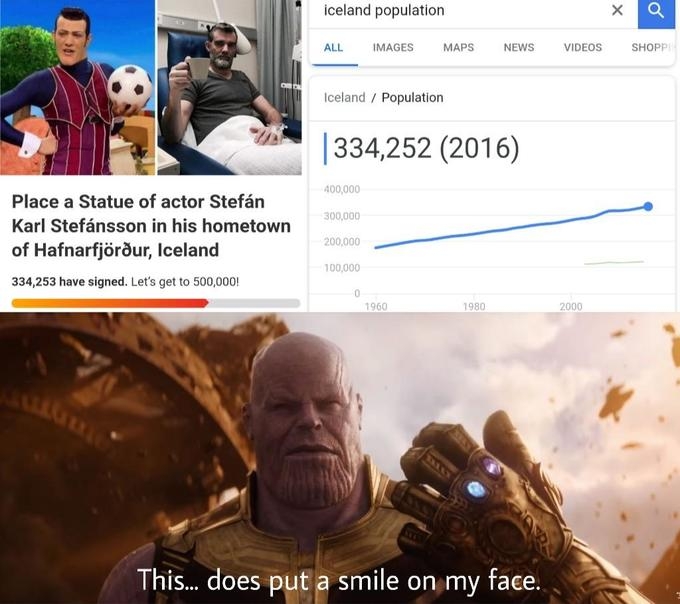 Put a smile on my face