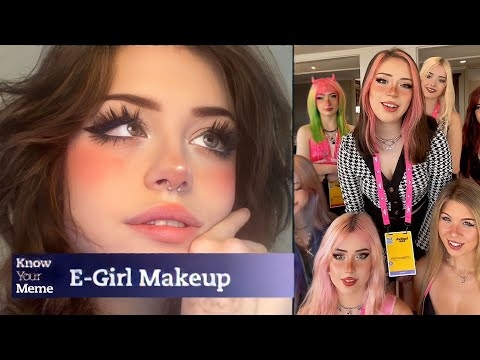 Pink Nose E-Girl Makeup | Know Your Meme