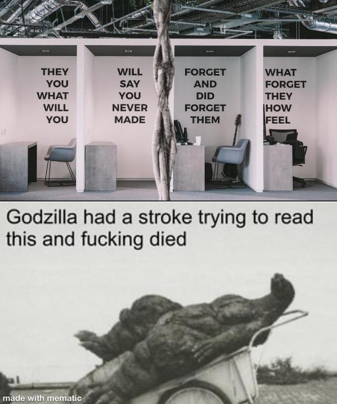Godzilla Had A Stroke Imgur