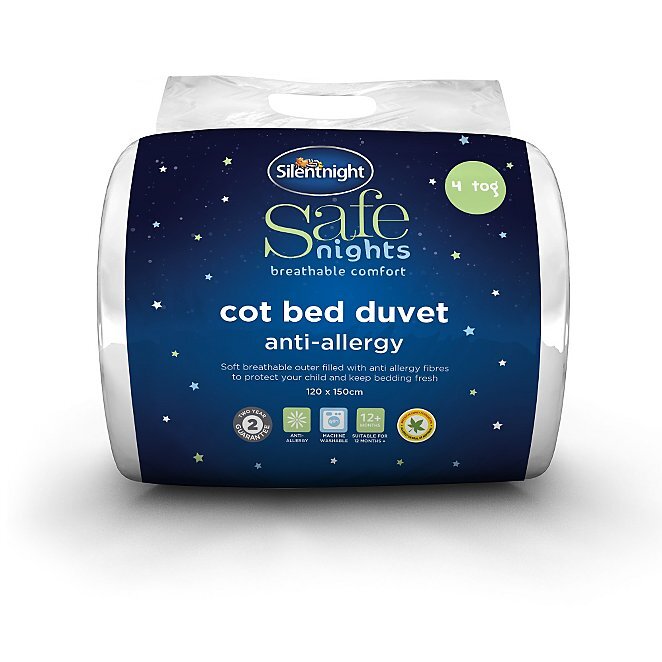 Silent Night Cotbed Duvet Baby George